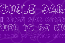 Alpha Sausage Font