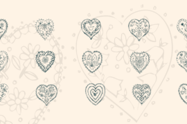 KR All Heart Font