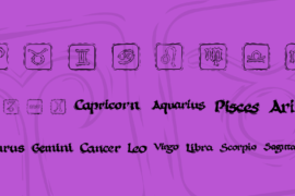 KR Astro 1 Font