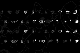 KR Be Mine Font