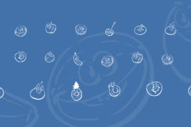 KR Happy Fruit Font