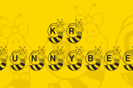 KR Hunnybee Font