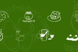 KR Irish Kat 4 Font