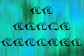 KR Kat’s Caulron Font