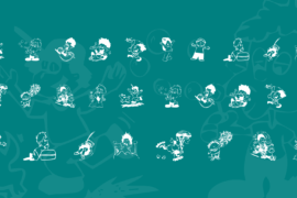 KR Kidlets Font