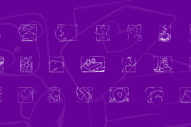 KR Scraps Font