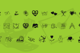 KR Valentine 2003 Font