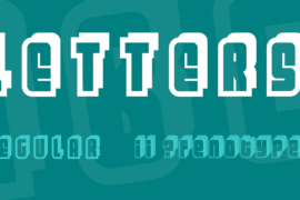 Letters Font Family