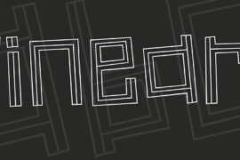 Linear Font