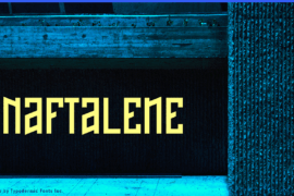 Naftalene Font