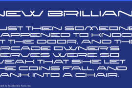 New Brilliant Font
