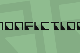 Nonfiction Font
