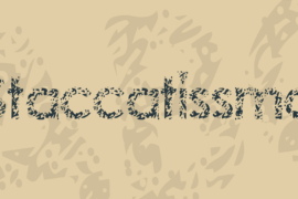 Staccatissmo Font