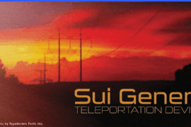 Sui Generis Font