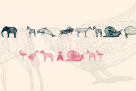 3D Animals Font