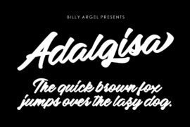 Adalgisa Personal Use Font