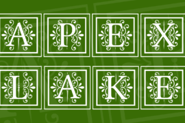 Apex Lake Font