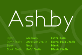 Ashby Font Family
