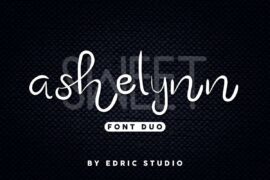 Ashelynn Sweet Demo Font Family