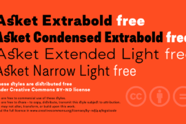 Asket Font Family