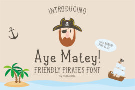 Aye Matey demo Font