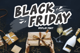BLACK FRIDAY Font