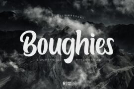 Boughies Font