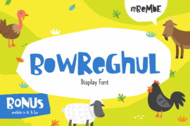 Bowreghul demo Font