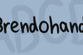Brendohand Font