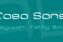 Casa Sans Font Family