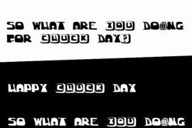 chuck-skeleton Font
