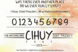 Cihuy Font