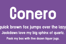 Conero Font
