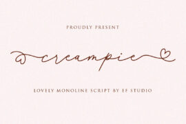 Creampie Font