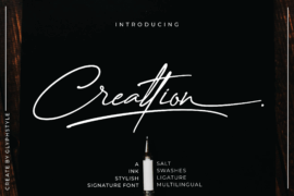 Creattion Demo Font