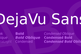 DejaVu Sans Font Family