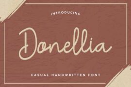 Donellia Demo Font