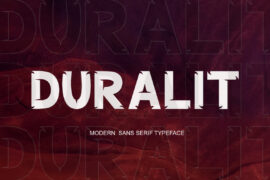 DURALIT Font