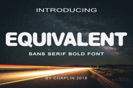 Equivalent Font