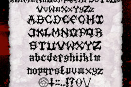 Guttural Font
