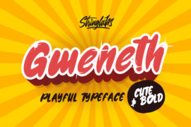 Gweneth embassy Font