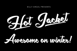 Hot Jacket Perrsonal Use Font