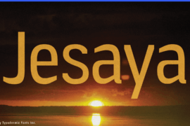 Jesaya Font