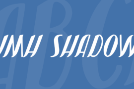 JMH Shadow Font