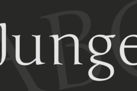 Junge Font