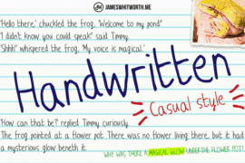 JW_Script Font
