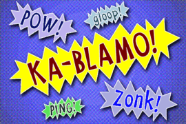 KA-BLAMO! Font