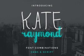 Kate Raymond Demo Font Family