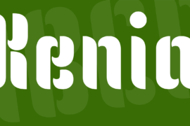 Kenia Font