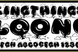 Kingthings Bloone! Font